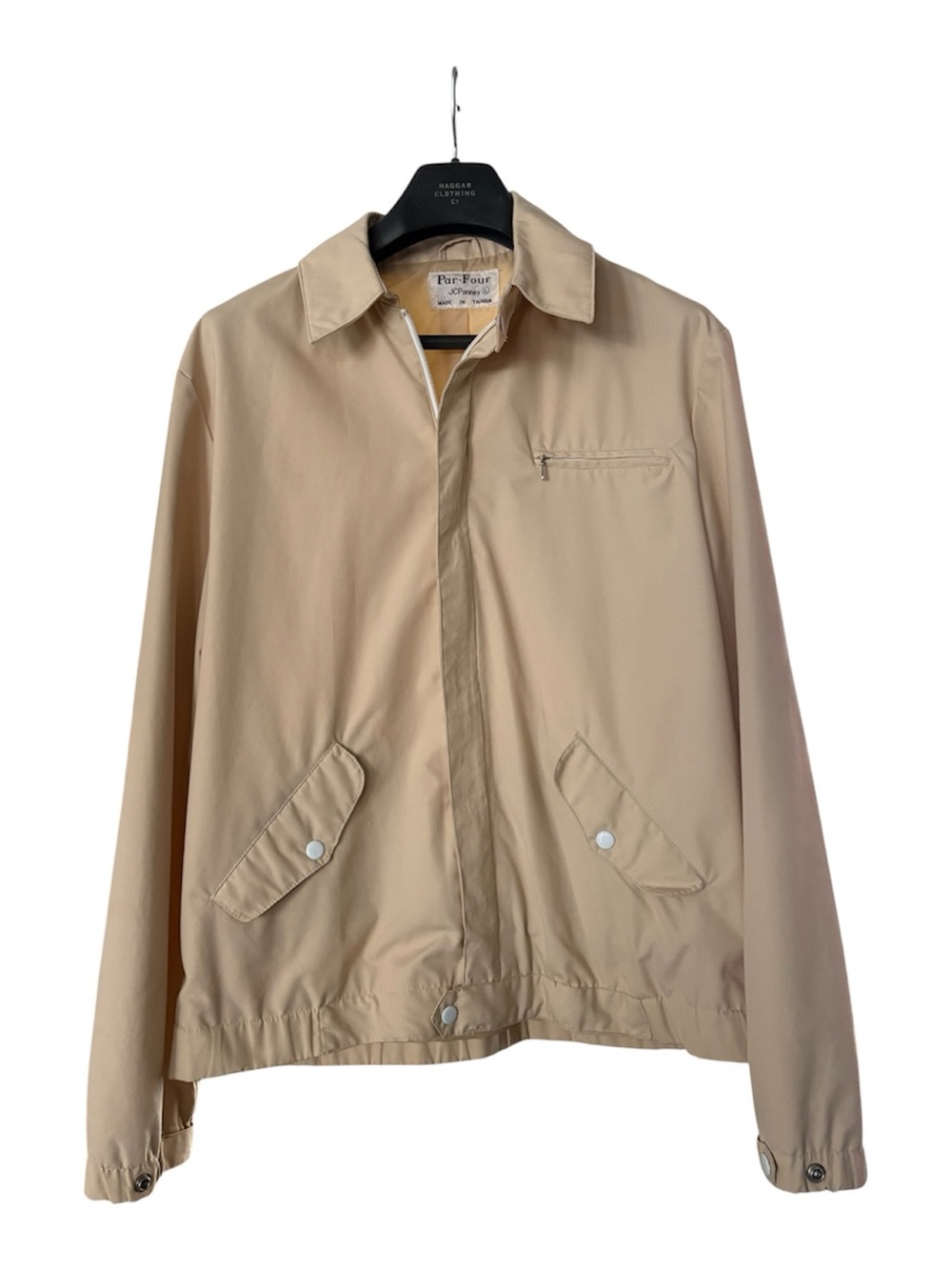 Vintage Beige Lightweight Par-Four by JCPenney Jacket
